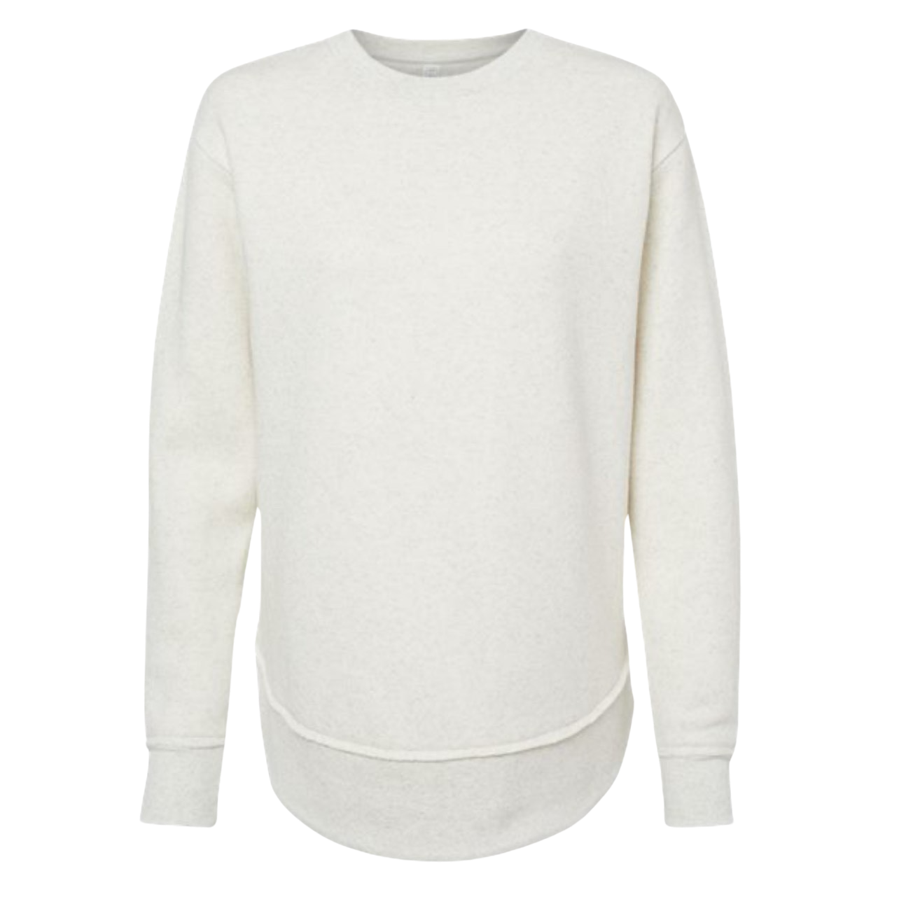 Women's Relaxed Oversized Drop Crewneck Sweatshirt