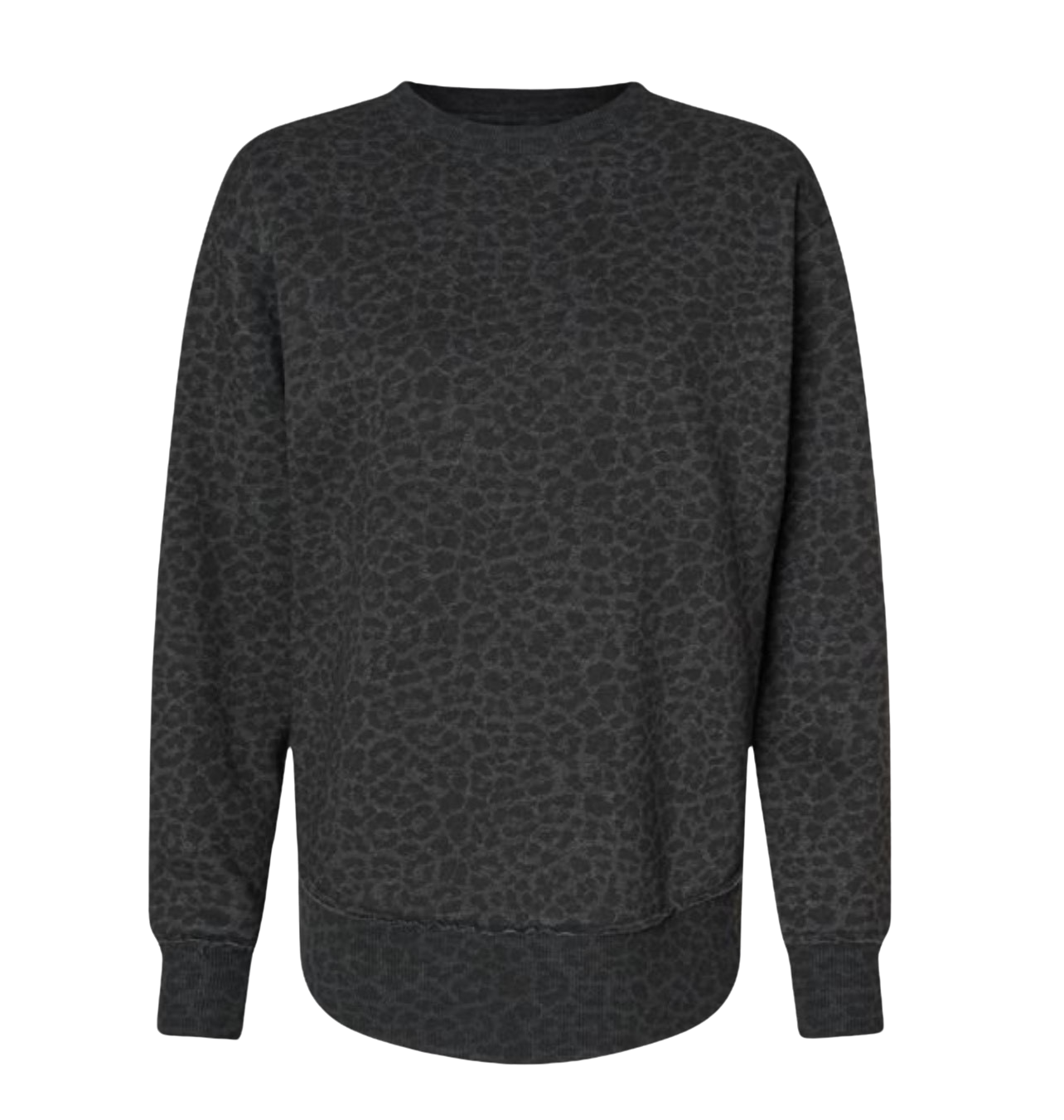 Women's Relaxed Oversized Drop Crewneck Sweatshirt