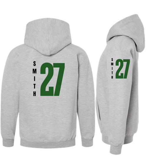Vertical Name and Number Personalization