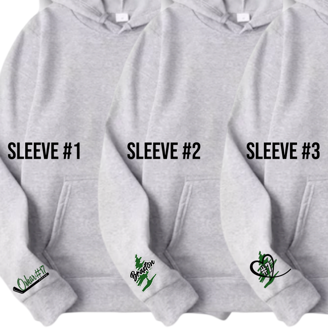 Sleeve Personalization Options