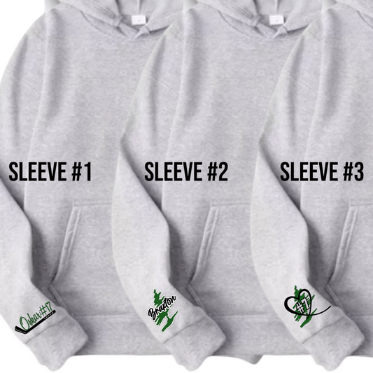Sleeve Personalization Options