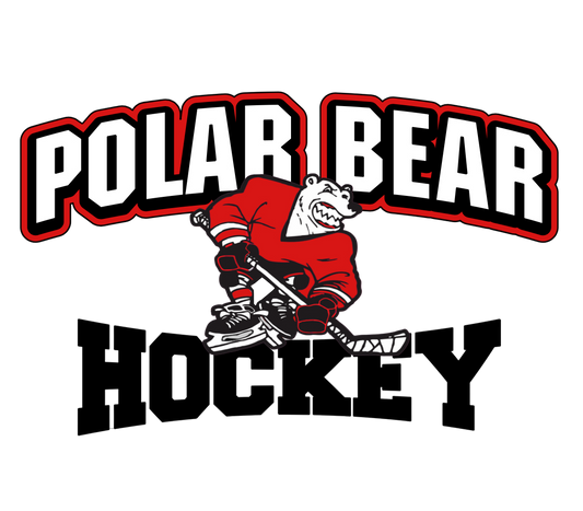 Simple Polar Bear Hockey