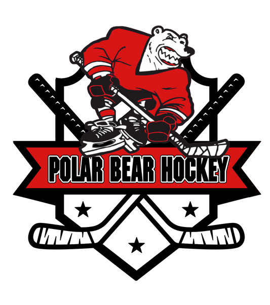 Polar Bear Hockey Emblem