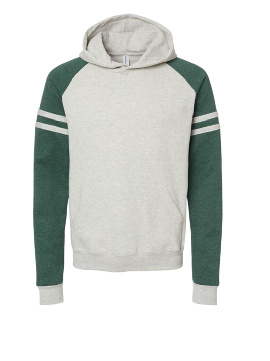 DCE Adult Varsity Stripe Sweatshirt