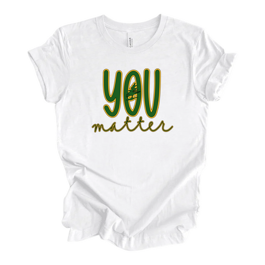 *Hatley You Matter Front - Gold/Green